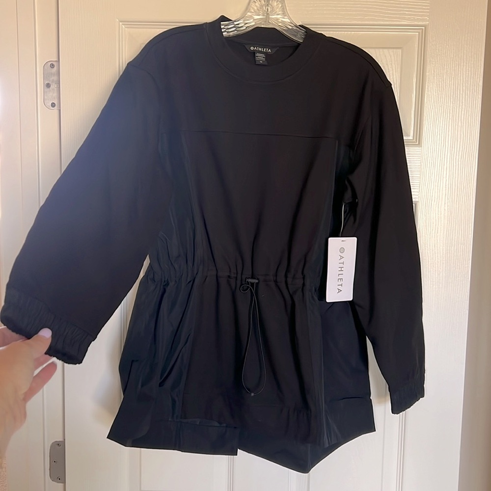 Brand new with tags Athleta Triumph Hybrid Crewneck Sweatshirt